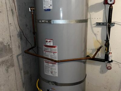 Water Heater Tank Installation